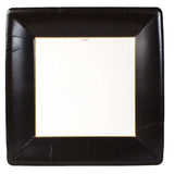 Grosgrain Border Square Dinner Plate | Assorted Colors