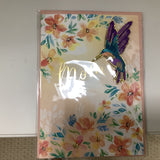 Mom HB Embroidered Hummingbird