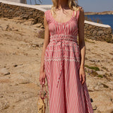 Harper Dress | Sconset Red