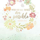 GC With God All Things Are Possible
