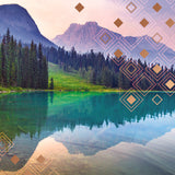 GC Rainbow Lake Mountainscape