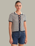 Leilani Collared Button Front Cardi