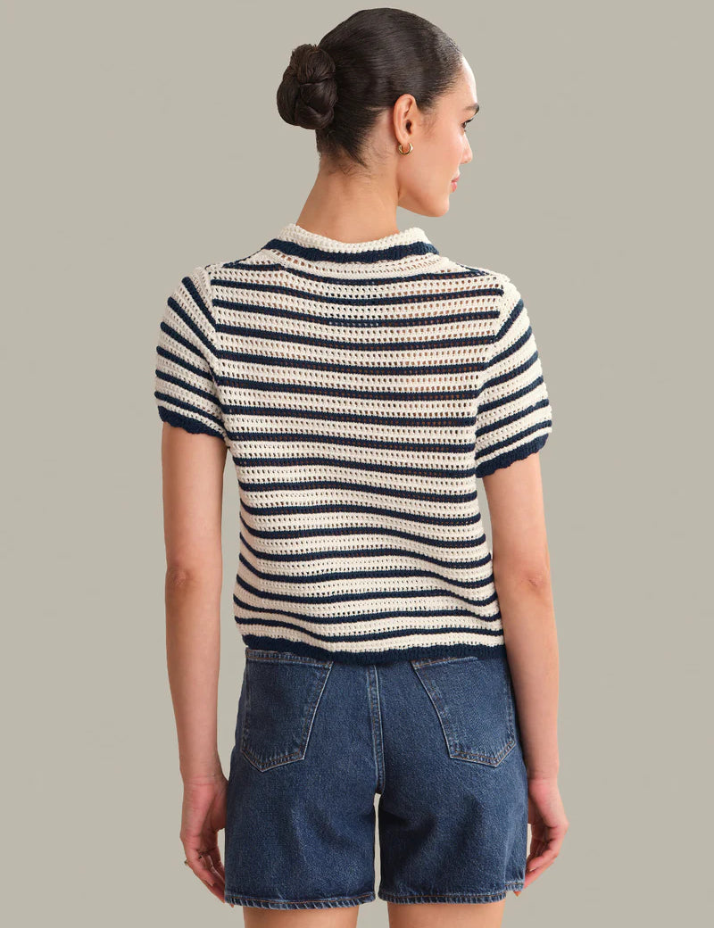 Leilani Collared Button Front Cardi