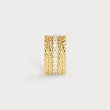 Cheval Chain Stack Ring | Gold