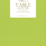 Table Cover Lime Green Paper Linen