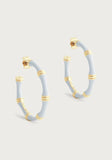 Bamboo Hoop Earrings