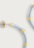 Bamboo Hoop Earrings