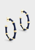 Bamboo Hoop Earrings
