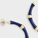 Bamboo Hoop Earrings