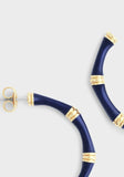 Bamboo Hoop Earrings