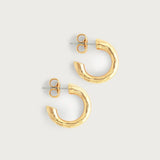 Farrier Huggie Hoop Earrings