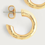 Farrier Huggie Hoop Earrings