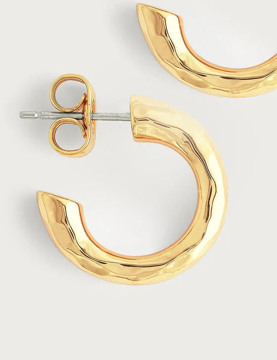 Farrier Huggie Hoop Earrings