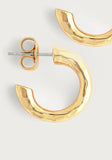 Farrier Huggie Hoop Earrings