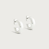Farrier Huggie Hoop Earrings