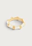 Bamboo Enamel Ring
