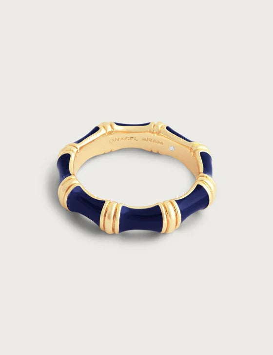 Bamboo Enamel Ring