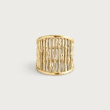 Bamboo Wide Ring