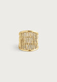 Bamboo Wide Ring
