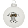 America 250 Liberty Bell Glass Ornament