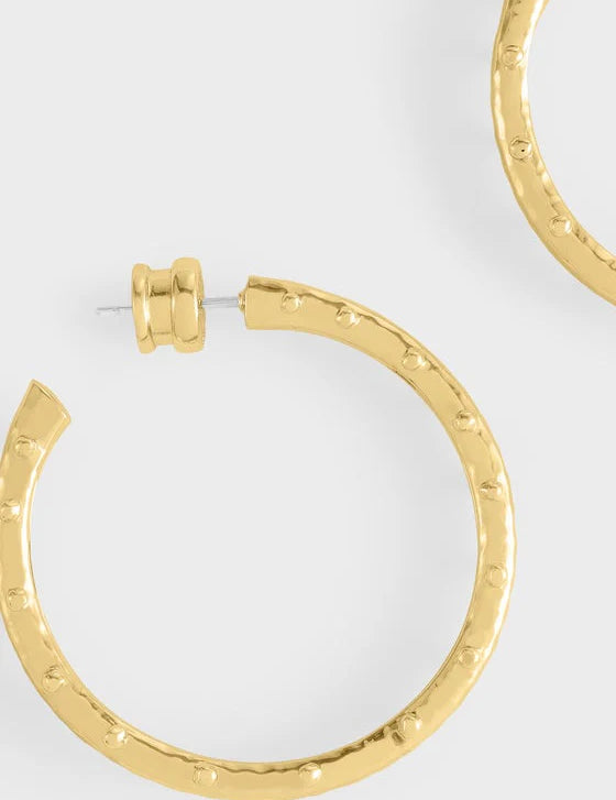 Milos Gold Medium Hoops