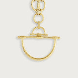 Cheval Medium Bit Pendant | Gold