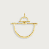 Cheval Medium Bit Pendant | Gold
