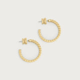 Cheval Braided Hoops | Gold