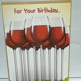 Beautiful Long Stem Wine Glasses HB