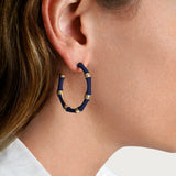 Bamboo Hoop Earrings