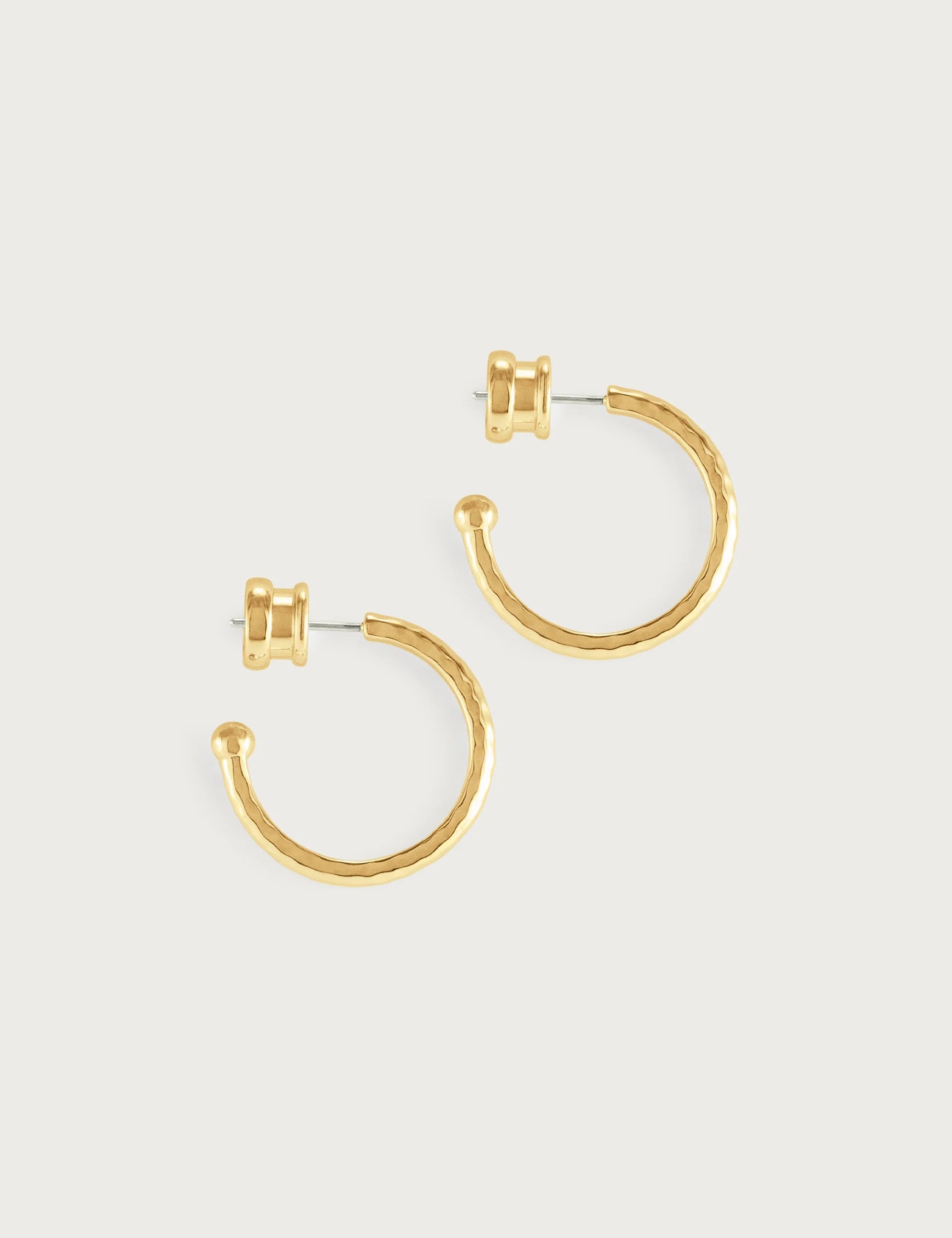 Farrier Charm Hoop Earrings | Medium