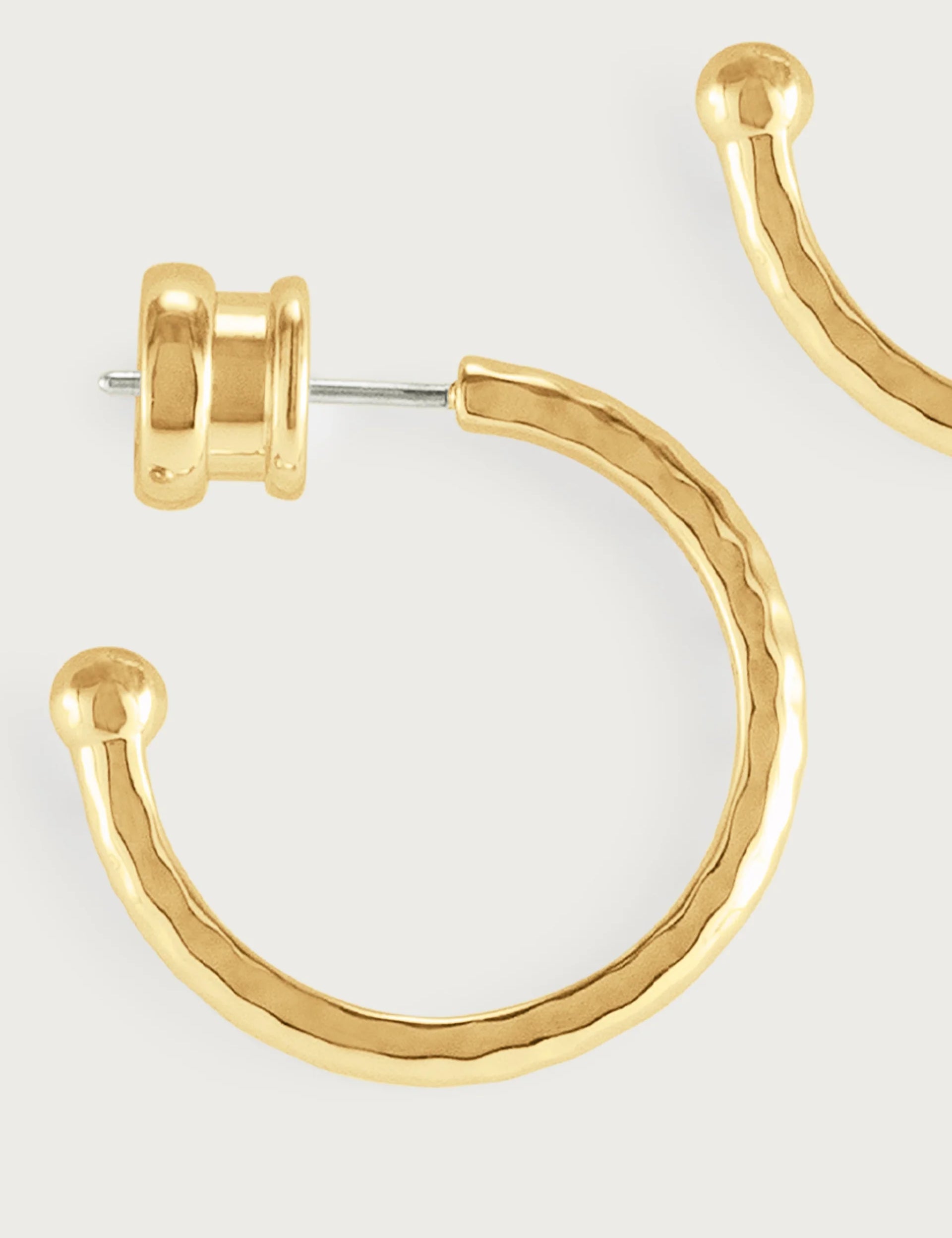 Farrier Charm Hoop Earrings | Medium