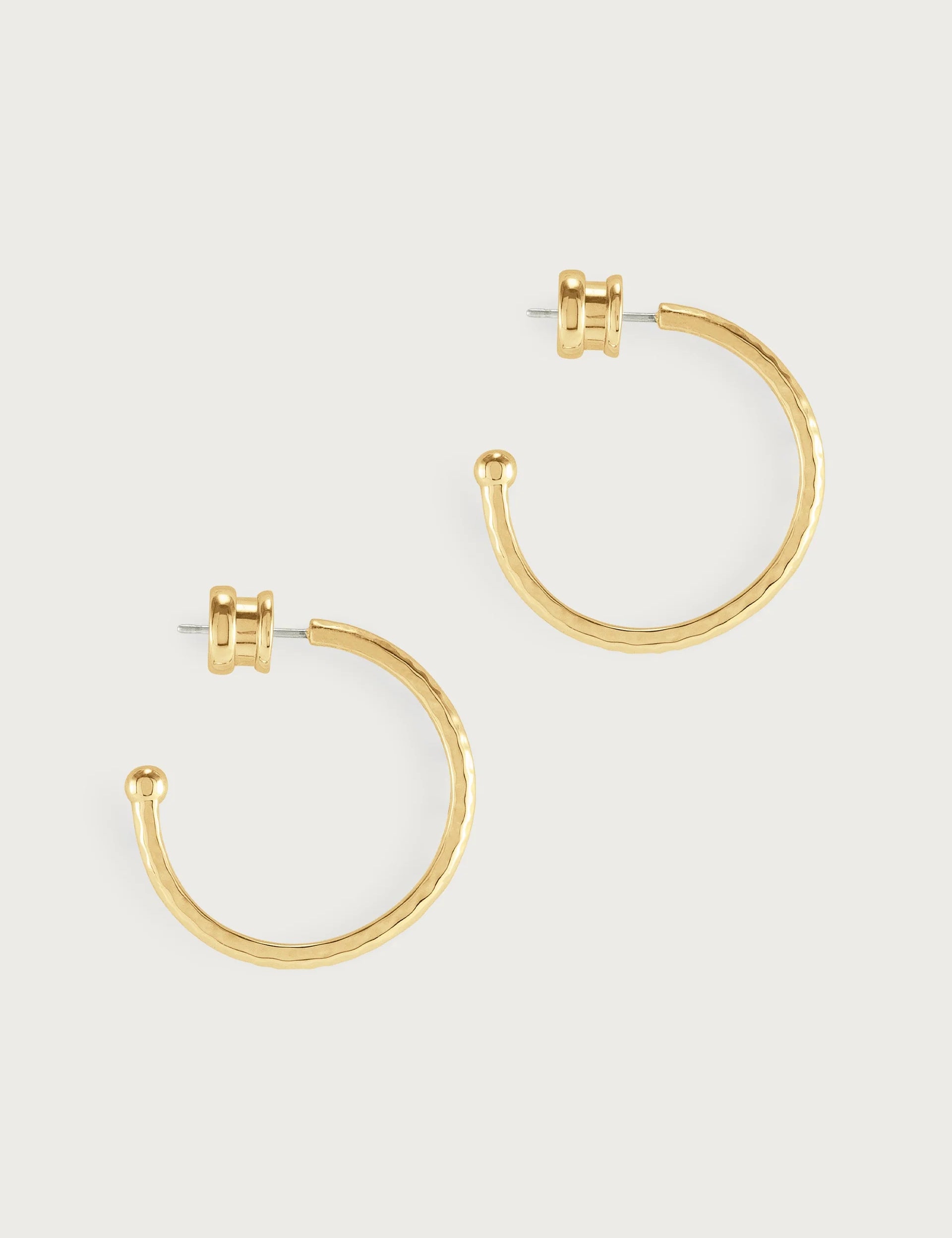 Farrier Charm Hoop Earrings | Large