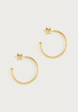 Farrier Charm Hoop Earrings | Larg