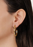 Farrier Charm Hoop Earrings | Larg