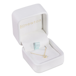 14kt Gold and Diamond Signature Cross Necklace_E Newton_COUESGDSC
