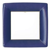 Grosgrain Border Square Dinner Plate | Assorted Colors