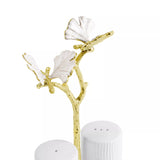 Butterfly Ginkgo Gold Salt & Pepper Shaker Set