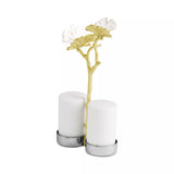Butterfly Ginkgo Gold Salt & Pepper Shaker Set
