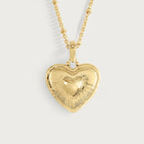 Heart Radiant Gold Charm