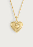 Heart Radiant Gold Charm