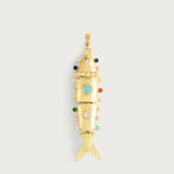 Milos Large Fish Charm