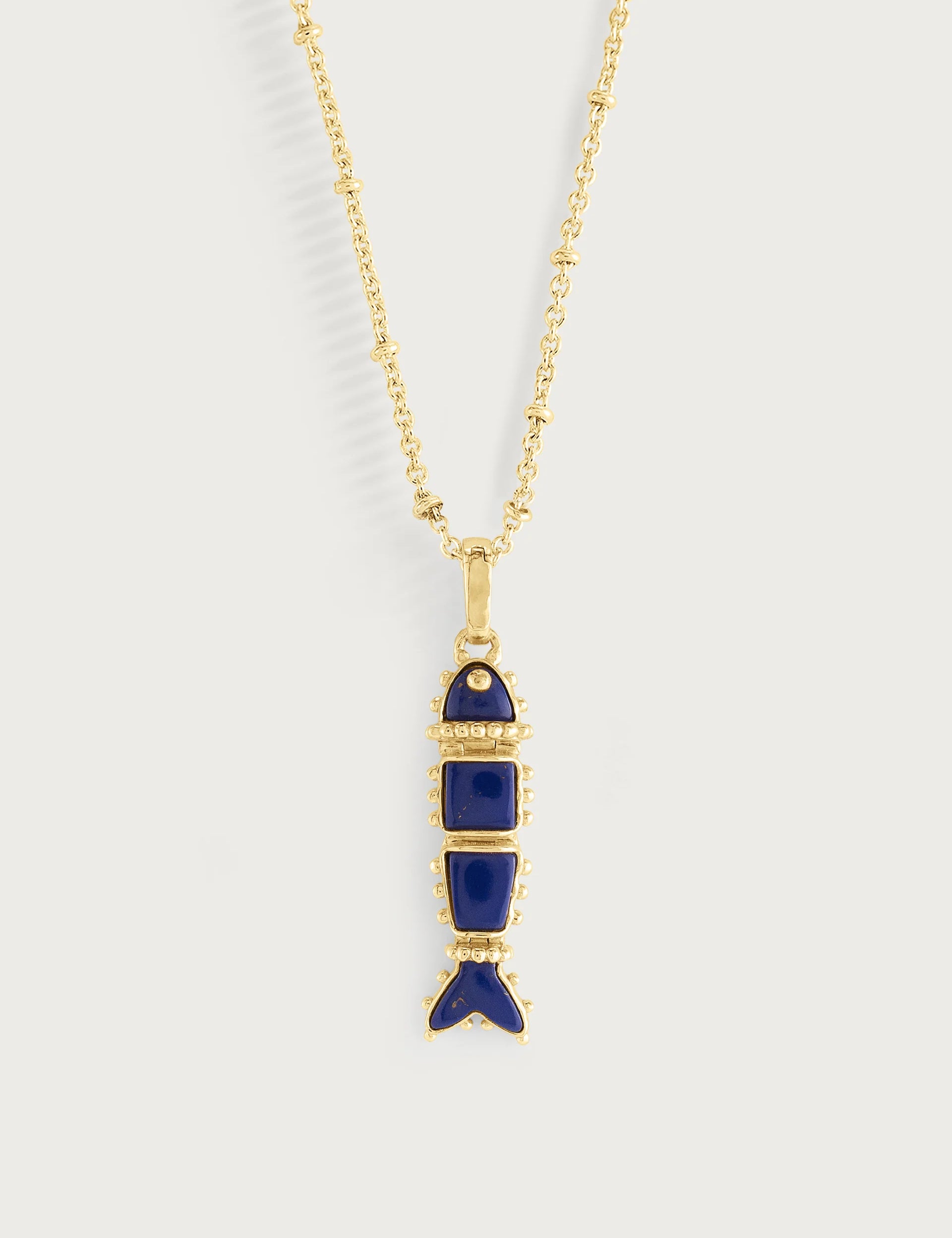 Milos Fish Charm | Lapis
