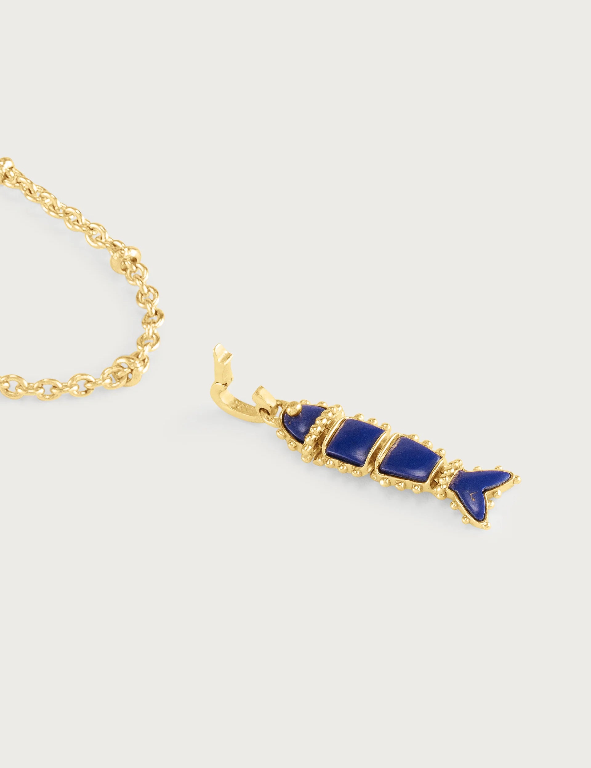 Milos Fish Charm | Lapis