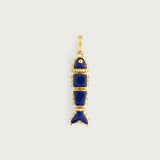 Milos Fish Charm | Lapis
