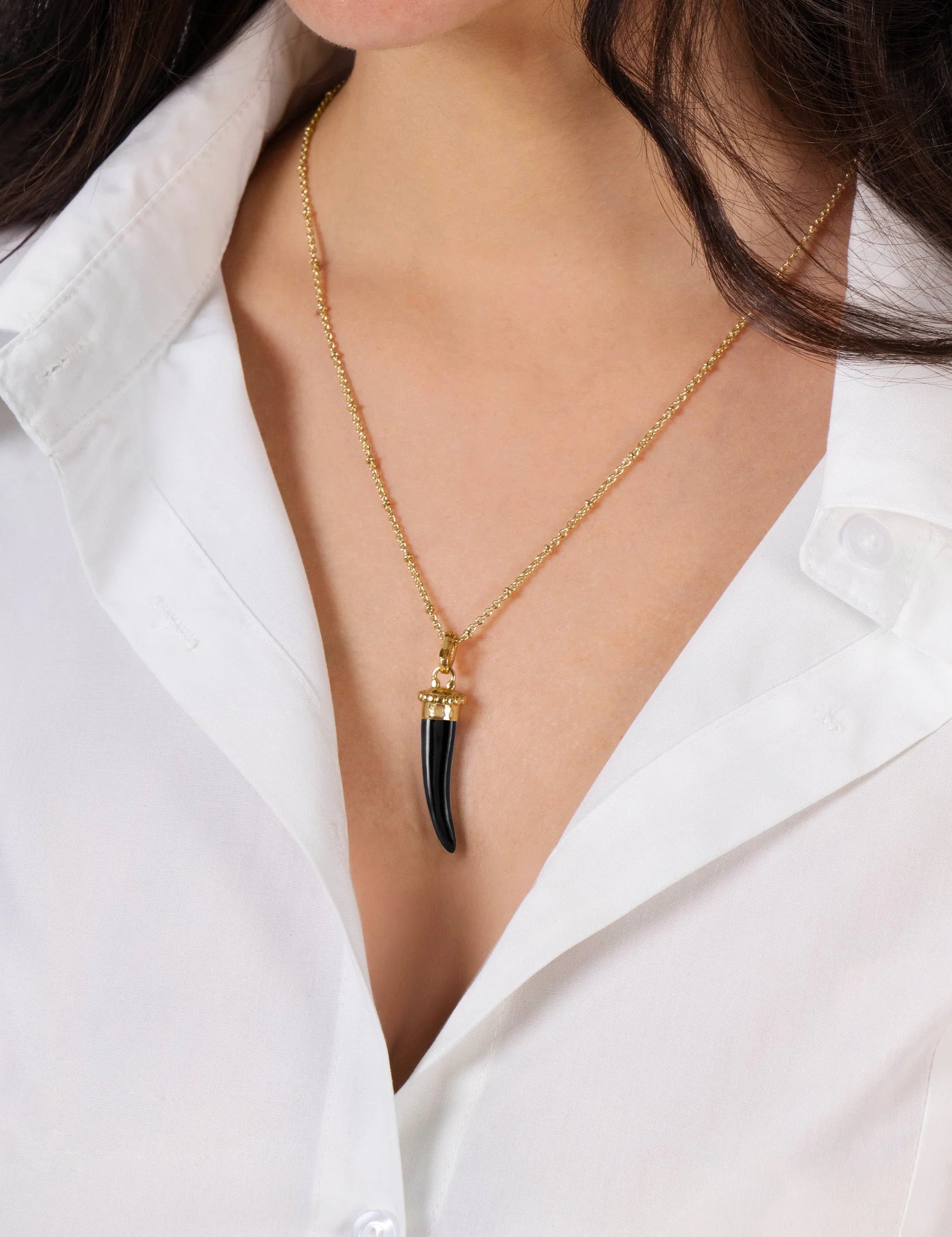 Forza Stone Charm | Black Onyx