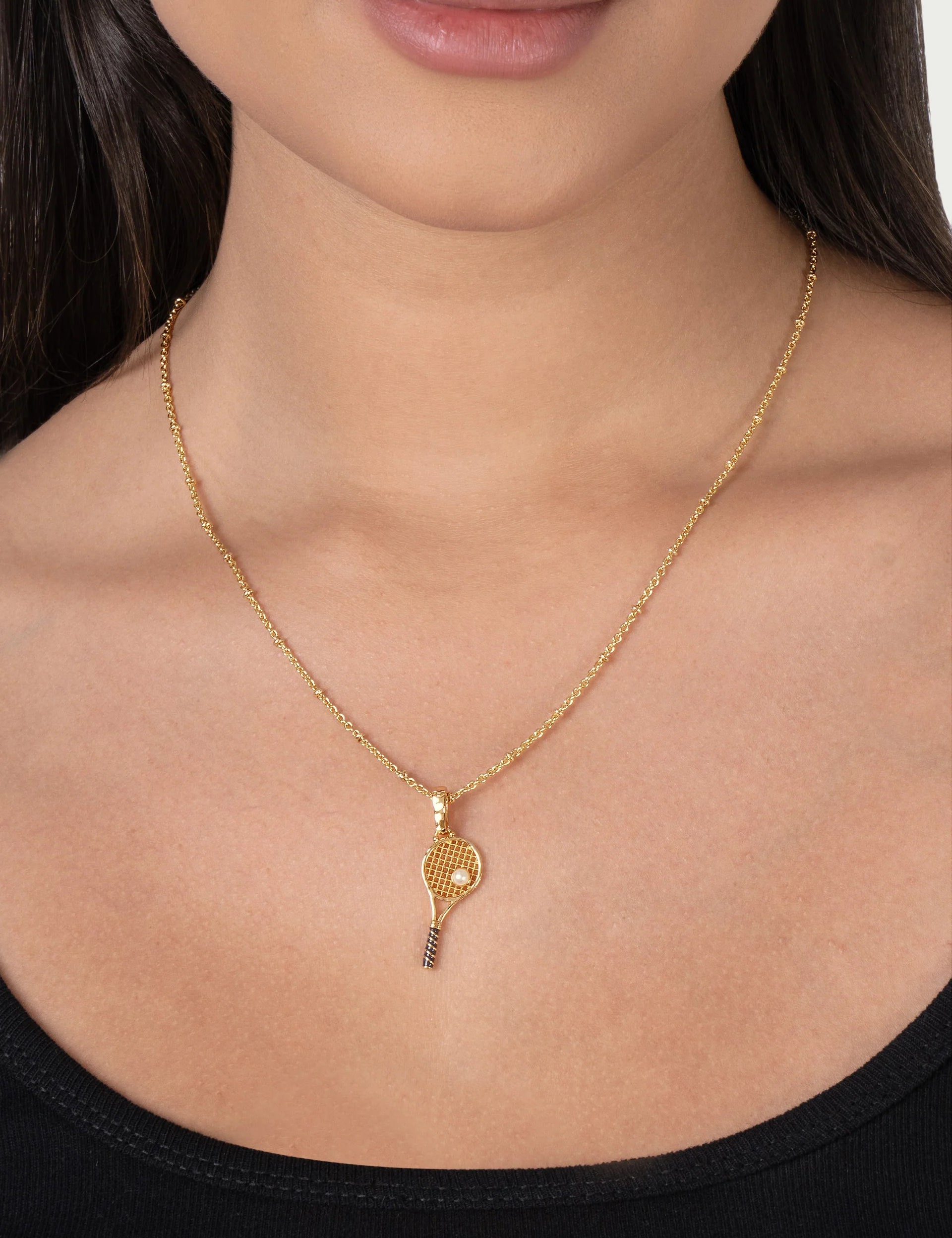 Tennis Racket Charm
