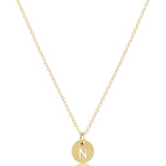 16_Necklace_Gold_Respect_Small_Gold_Disc_Package_ENewton_N16GRESPSMGDN