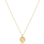 16_Necklace_Gold_Respect_Small_Gold_Disc_Package_ENewton_N16GRESPSMGDS