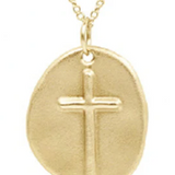 16" Gold Necklace - Inspire Gold Charm
